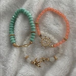 Set of 3 Charlotte Russe Bracelets